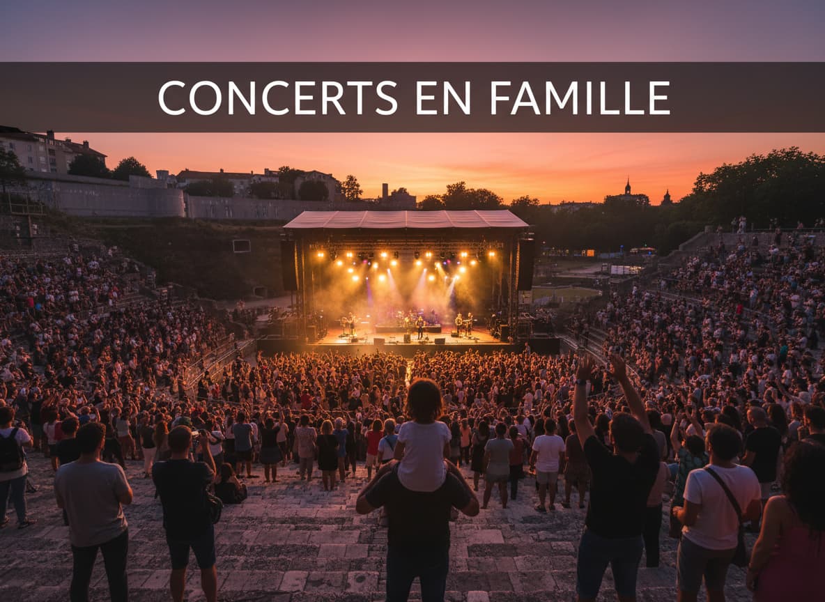 Concert en famille au théâtre antique de Fourvière