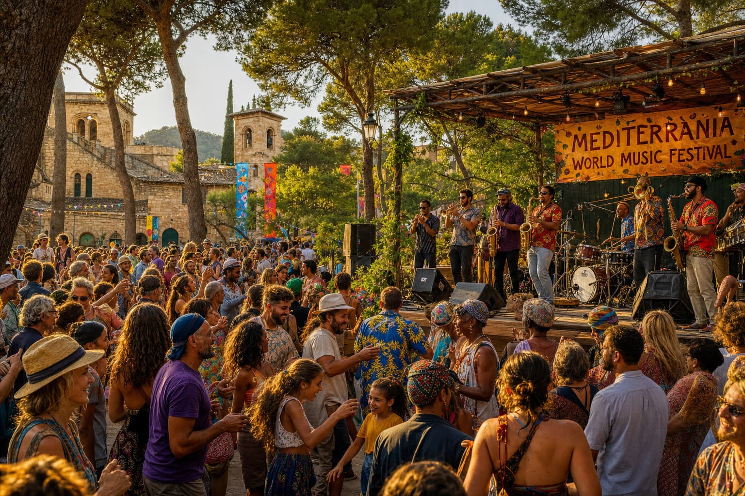 Public diversifié profitant d