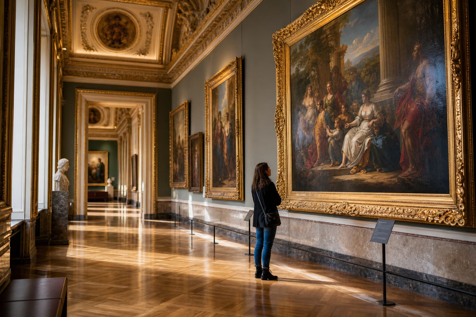 Intérieur du Musée des Beaux-Arts de Lyon